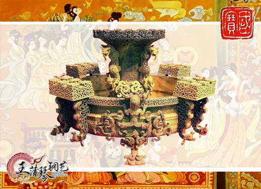 銅尊盤，曾侯乙尊盤，國寶級文物之一