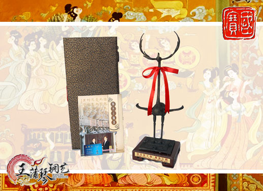 鹿鶴、鹿角立鶴、國寶級文物、隨州市標(biāo)、八藝節(jié)標(biāo)志、隨州特色禮品